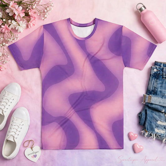 Sweetiepie Tie-Dye Tee – Pink/Purple (Oversized)