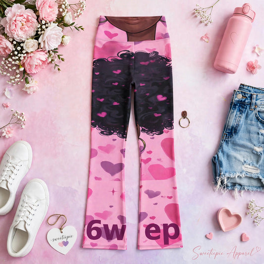 Sweetie Pie Flare Leggings – Sweetiepie Script
