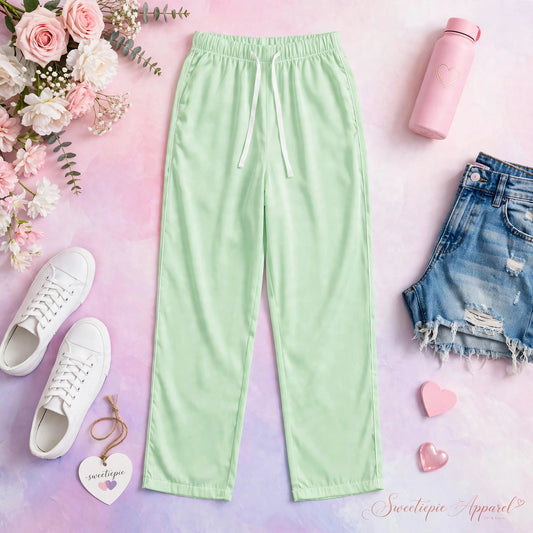 Sweetie Pie Pajama Pants - Mint