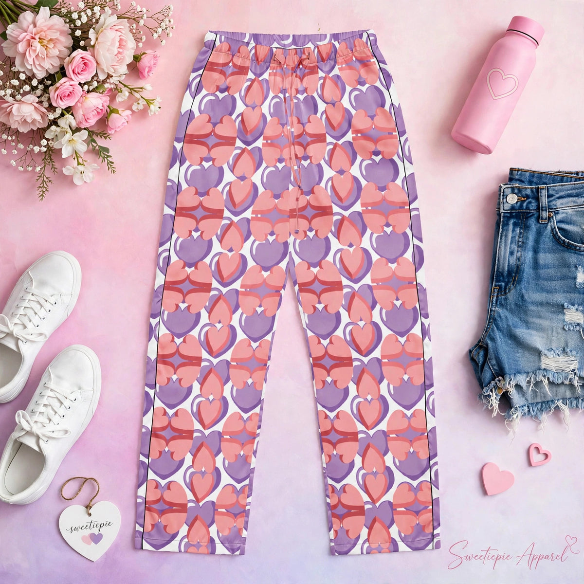 Sweetie Pie Hearts Pajama Pants